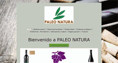 Desktop Screenshot of paleonatura.com