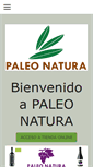 Mobile Screenshot of paleonatura.com