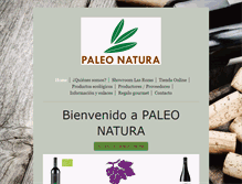 Tablet Screenshot of paleonatura.com